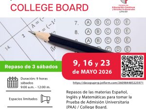 Ciclo de repasos del College Board