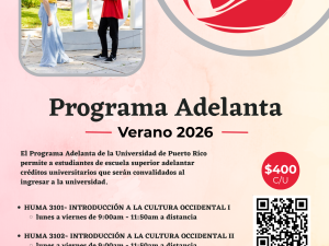 Programa Adelanta - Verano 2026