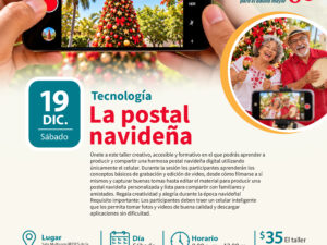 La postal navideña